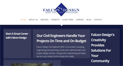 Desktop Screenshot of falcondesignconsultants.com